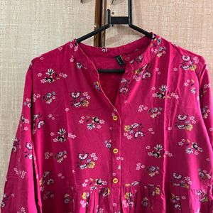 Rose Short Kurta