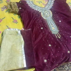 Kurti With Dupatta