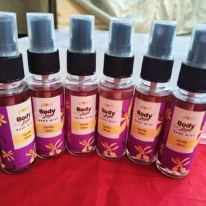 MOPack Of 6 Plum VanillaVibes Mist& 4 Renee Bloom