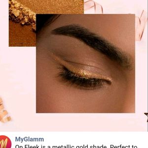 🆕Myglamm Gold Metallic Eyeliner Pencil