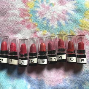 Just Herbs Sample Lipsticks 9 Shades