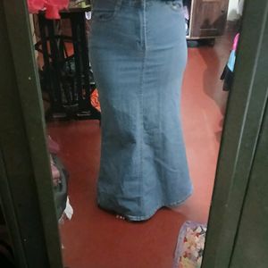 It Is A Jeans Skirt