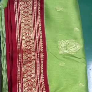 Green Saree