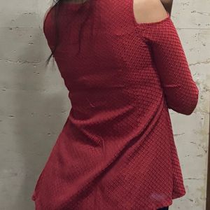 Red Festive Top