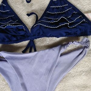 P. BLUE SHADE LINGERIE SET