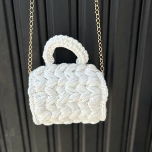 Sweet Mini White Handbag