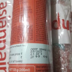 Asian Paint ezy Cr8 Orange Colour Pack 4