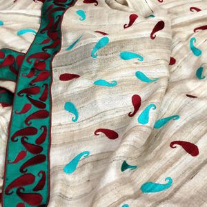 Pure Ghicha Tussar Silk Saree