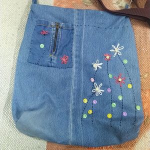 Pinterest Inspired Handmade Tot Jeans Bag