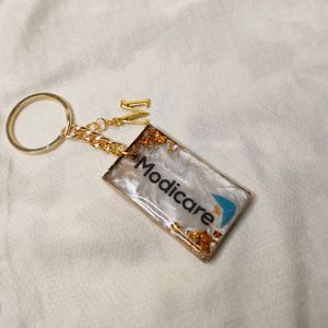 RESIN KEYCHAIN WITH CUSTOMISED BUSINESS NAME ✨ mod