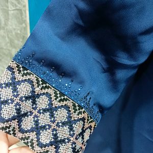 Abaya, Burqa, Navy BLUE abaya ,Muslim Wear,Islamic Wear,Hijab