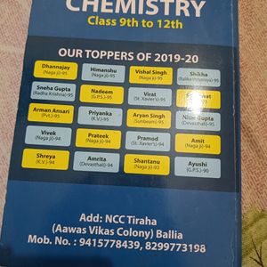 Chemistry Question Bank Class 12