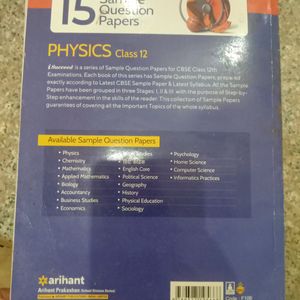 Physics Class 12