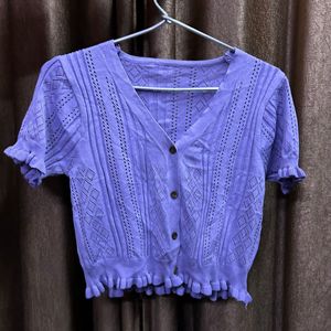 Knitting Top Only One Time Wear