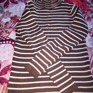 Wollen Sweater High Neck