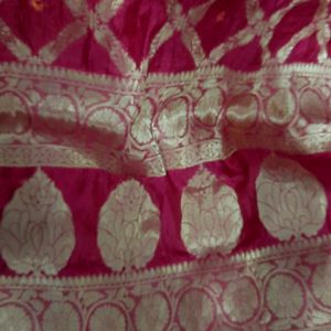 Jaipuri Pure Silk Bandhej Dupatta