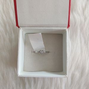 Combo Of 2 (92.5 Sterling Silver Ring With Hallmar