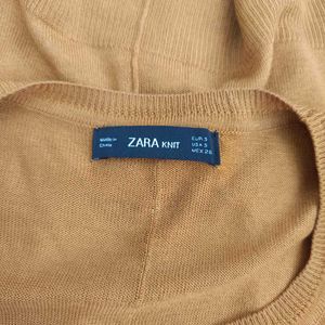 Zara Mustard Knitwear