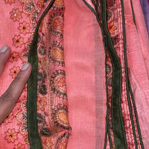 Embroidered Sober Saree