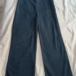 Cotton Denim Straight Fit Jeans