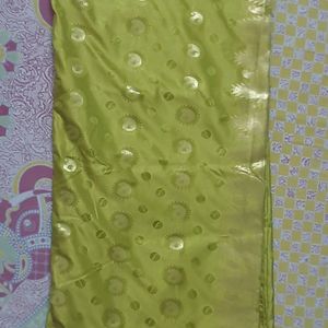 Parrit Green Colour Saree