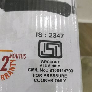 SI LG HANDI 6.5 LITRE PRESSURE COOKER