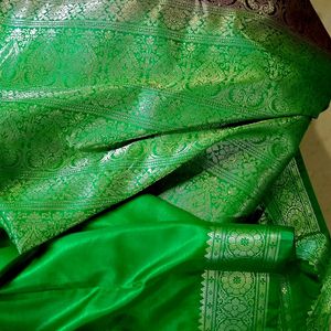 Cotton Silk Plain Saree