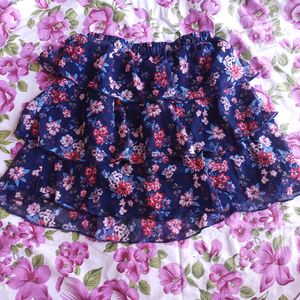 Flare Mini Skirt