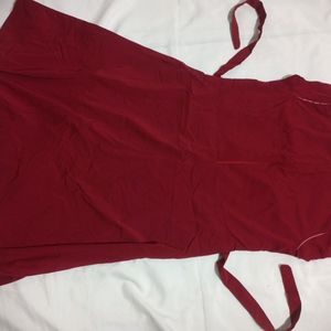 Maroon Dress