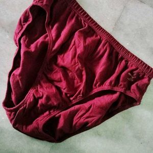 Maroon Cotton Panty