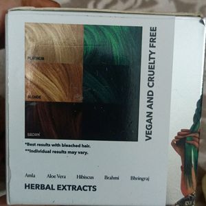 Green Hair Colour New Box