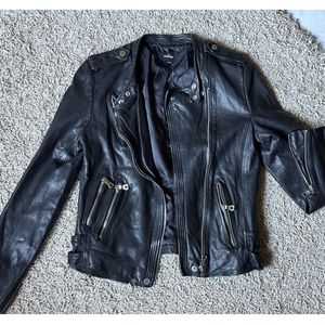 Leather Biker Jacket