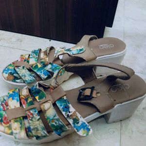 Multicolour,Multistrap Wedges.