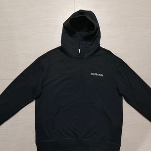 Burberry Hoodie Sweatshirt Black Size M