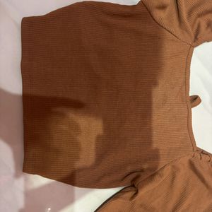 Brown SSS Top.