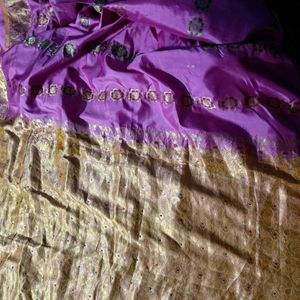 A Beautiful Pure Silk Kanchipuram Saree