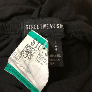 Streetwear Society Black Jumpsuit