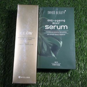 Face Serum & Vitamin Elixir Combo