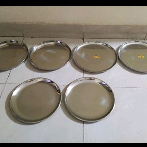 Unused Seven Pieces Steel Plates