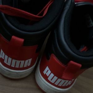 White Red Puma Original Sneakers