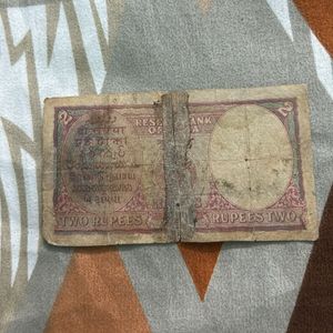 Rare!!!! British India Note 2 Rupees