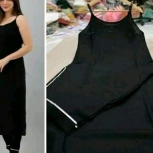 Black Kurta Only