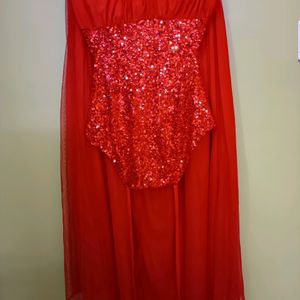 Koovs Red Dress