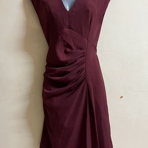 Korean Marron Designer One Piece