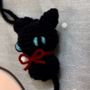 Crochet Kikis Black Cat Jiji !!