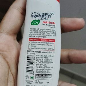 Joy Skin Fruit Moisturizer