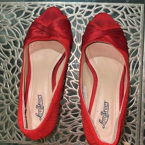 Amazing Party Wear Red Wedges EU39