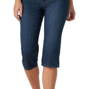 Women Relax Fit Capri Jeans