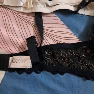 Combo Of  Five Imported Fabric Bra