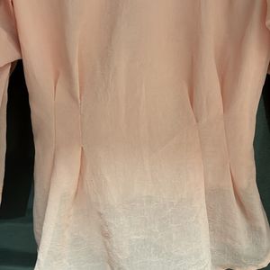 Pink Ballon Sleeved Top